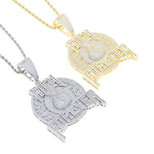 Iced Out Rich Forever Pendant - Different Drips