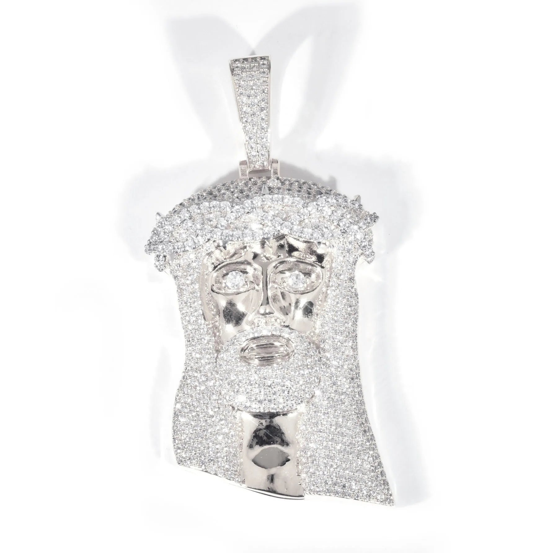 Crown Of Thorns Jesus Head Pendant - Different Drips