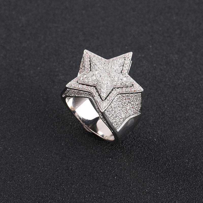 3D Five Star Ring - Different Drips