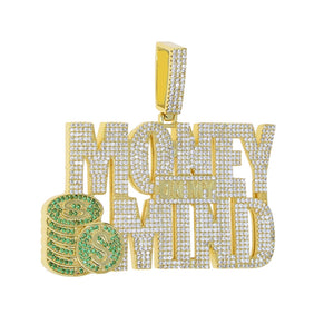 Iced Out Money On My Mind Pendant - Different Drips