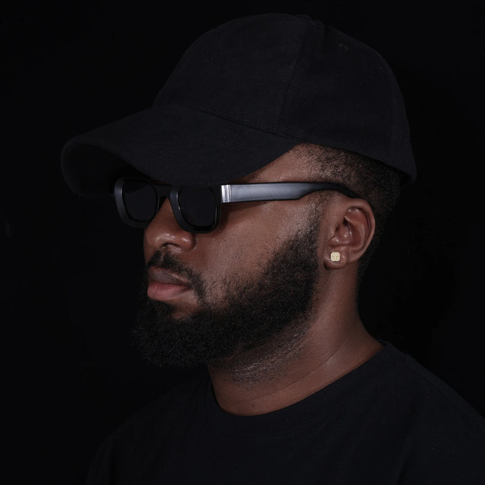 S925 Moissanite Diamond Cross Stud Earrings - Different Drips