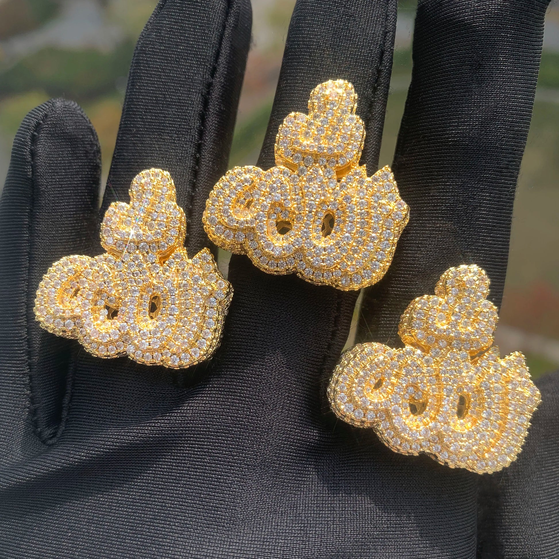 Diamond Allah Ring - Different Drips