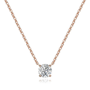 Women's S925 Moissanite Solitaire Diamond Cut Pendant - Different Drips