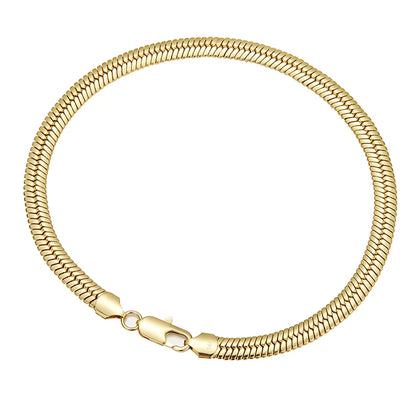 10mm Herringbone Flat Snake Chain
