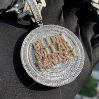 Thumbnail for Iced Out Baguette Billon Dollar Mindset Pendant - Different Drips