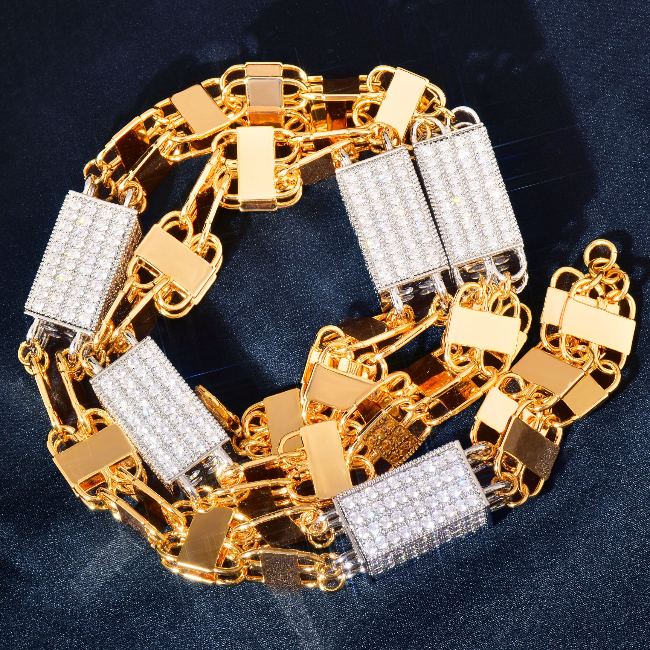 15mm Iced Block Chain - Different Drips