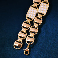 Thumbnail for 14mm Square Clustered Mariner Link Chain - Different Drips