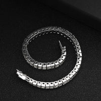 Thumbnail for Women's S925 Baguette Diamond Tennis Bracelet - Different Drips