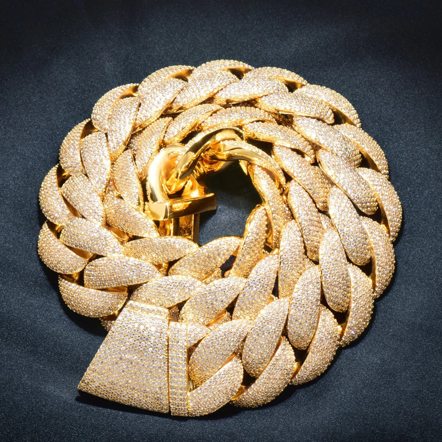 20mm Miami Curb Link Cuban Chain - Different Drips