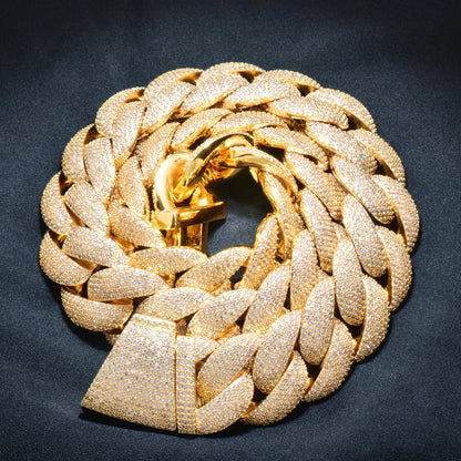 20mm Miami Curb Link Cuban Chain - Different Drips