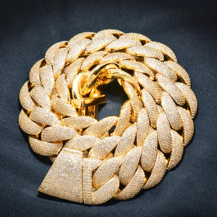 20mm Miami Curb Link Cuban Chain - Different Drips