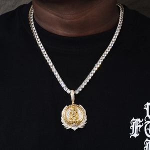 Laurel Halo Jesus Piece Medallion - Different Drips
