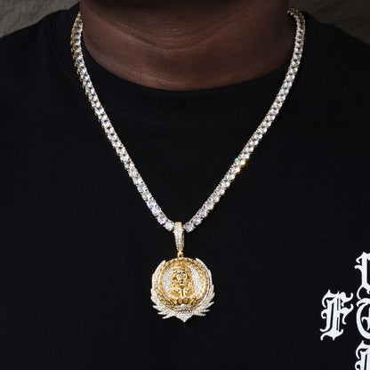 Laurel Halo Jesus Piece Medallion - Different Drips