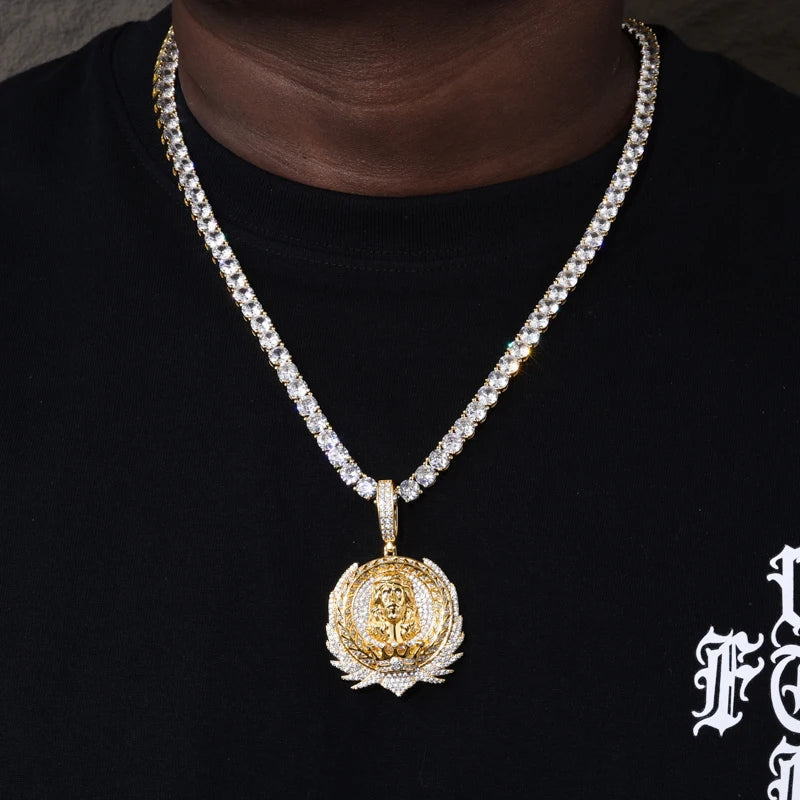 Laurel Halo Jesus Piece Medallion - Different Drips