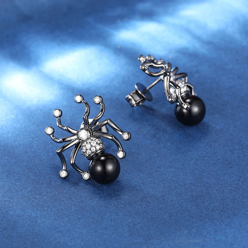 S925 Moissanite Spider Earrings - Different Drips