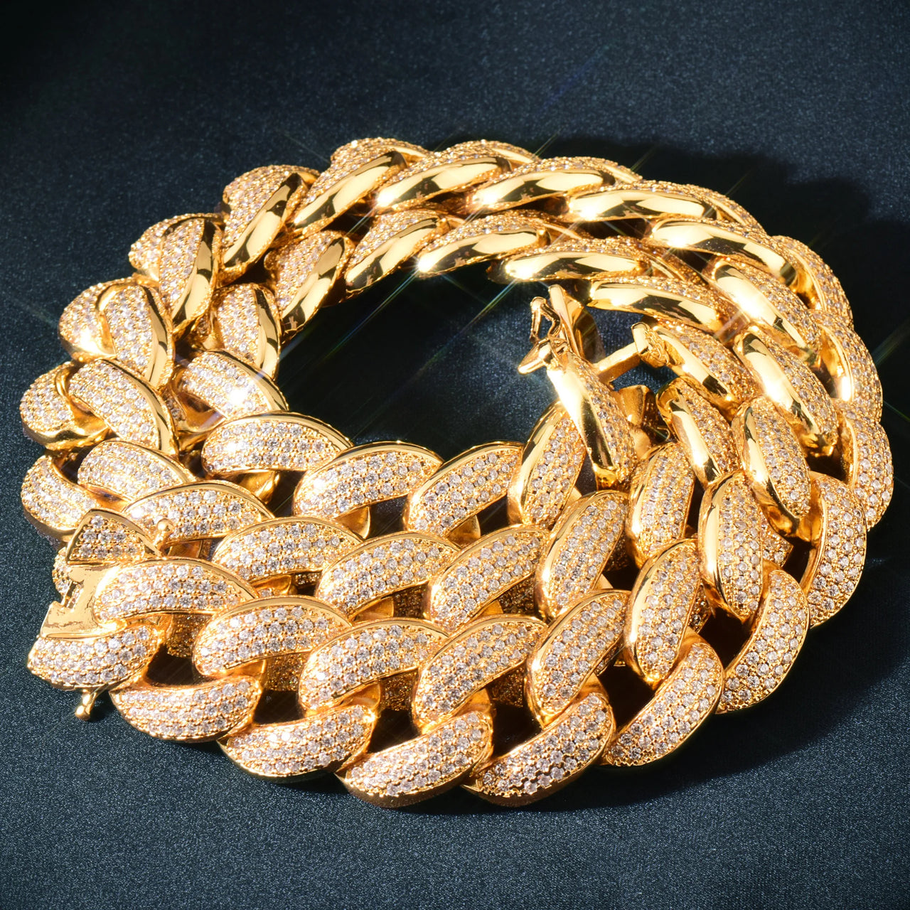 20mm Miami Cuban Link Chain - Different Drips