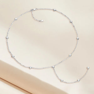 Women's S925 Moissanite Lariat Necklace - Different Drips