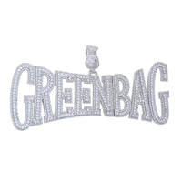 Thumbnail for Iced Out Greenbag Pendant - Different Drips