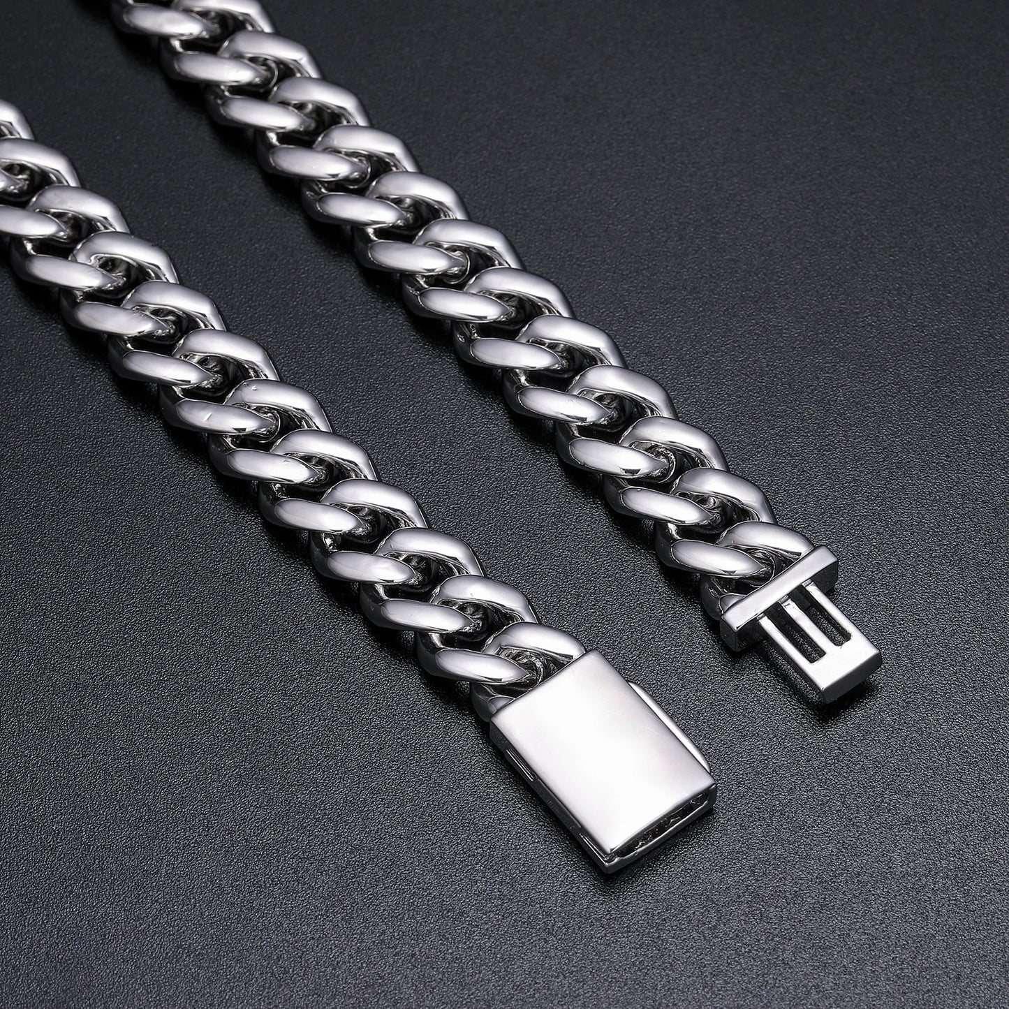 12mm Iced Out Miami Cuban Link Chain - Different Drips