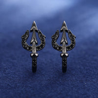 Thumbnail for S925 Moissanite Trident Earrings - Different Drips