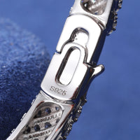 Thumbnail for 8mm S925 Moissanite Twist Bracelet - Different Drips