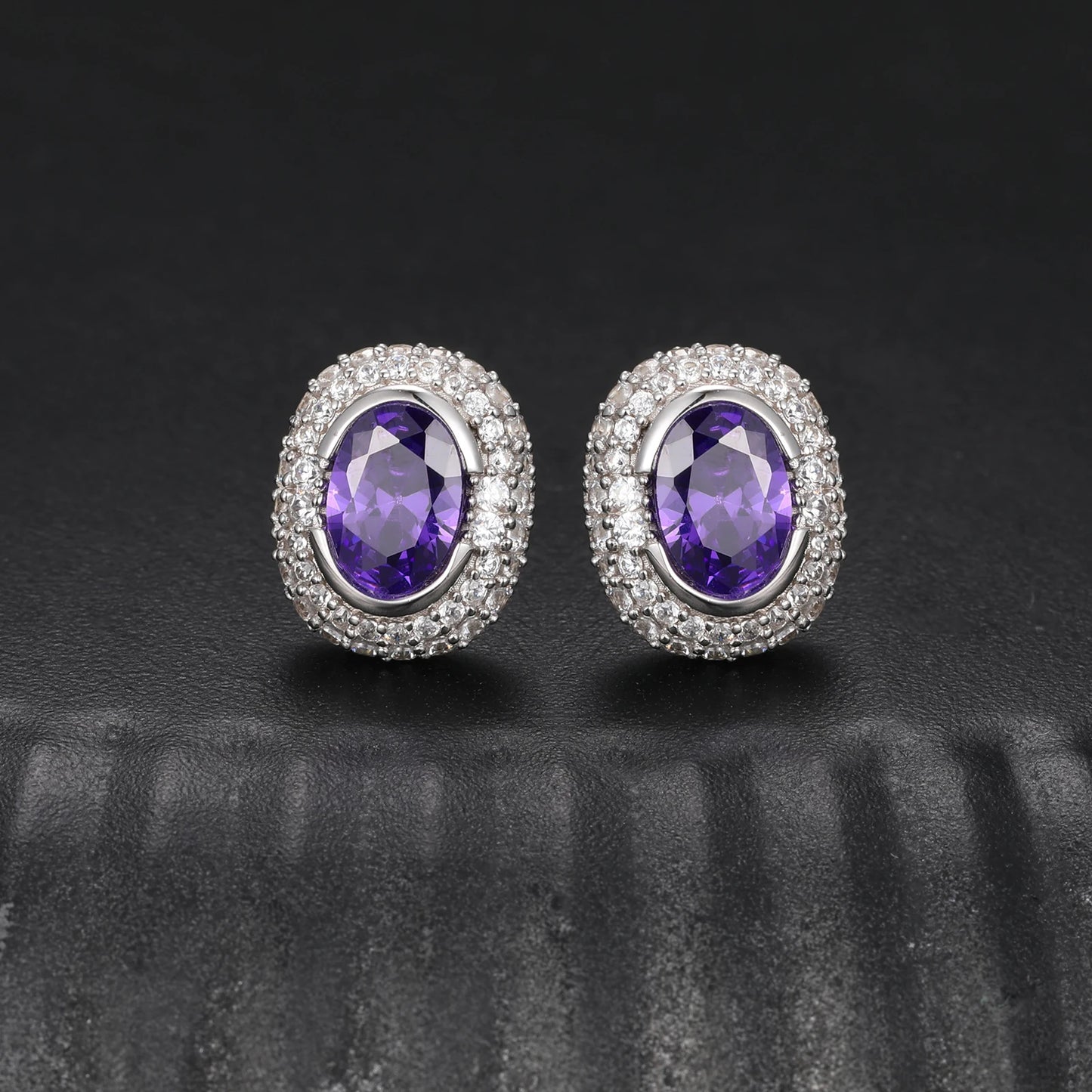 S925 Moissanite Diamond Gem Earrings - Different Drips
