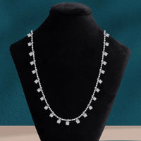 Thumbnail for 4mm Women's S925 Moissanite Diamond Drop Necklace - Different Drips