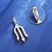 Thumbnail for S925 Moissanite Trident Pendant - Different Drips