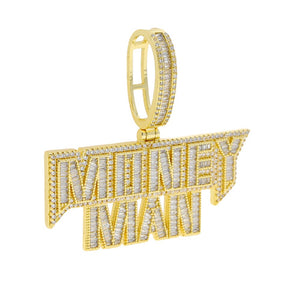 Baguette Money Man Pendant - Different Drips