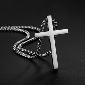 S925 Micro Simple Cross Pendant - Different Drips