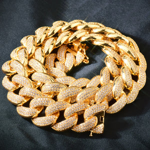 20mm Miami Cuban Link Chain - Different Drips