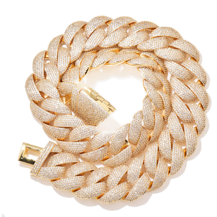 20mm Miami Curb Link Cuban Chain - Different Drips