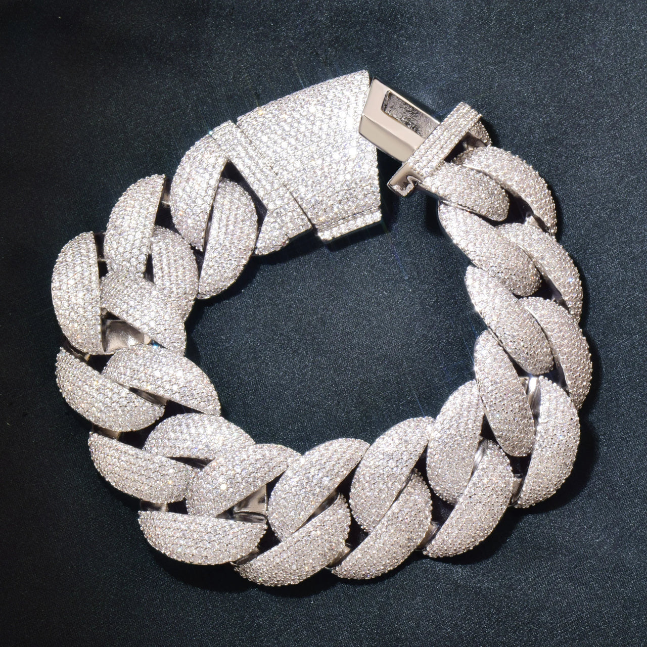 20mm Miami Curb Link Cuban Bracelet - Different Drips
