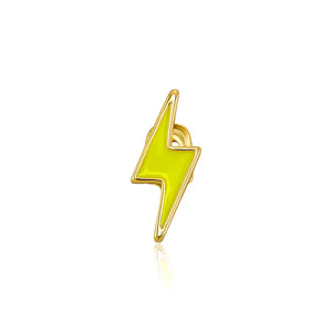 Enamel Lightning Single Tooth Grillz - Different Drips