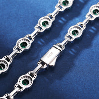 Thumbnail for 7mm S925 Moissanite Gem Stationed Chain - Different Drips