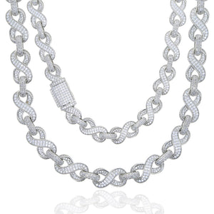 12mm Infinity Link Chain - Different Drips