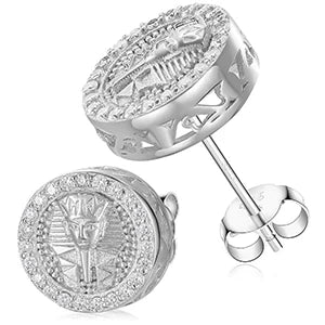 S925 Moissanite Pharaoh Earrings - Different Drips