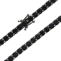 Thumbnail for 5mm Black Round Cut Tennis Chain - Different Drips