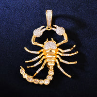 Thumbnail for Iced Out Scorpion Pendant - Different Drips