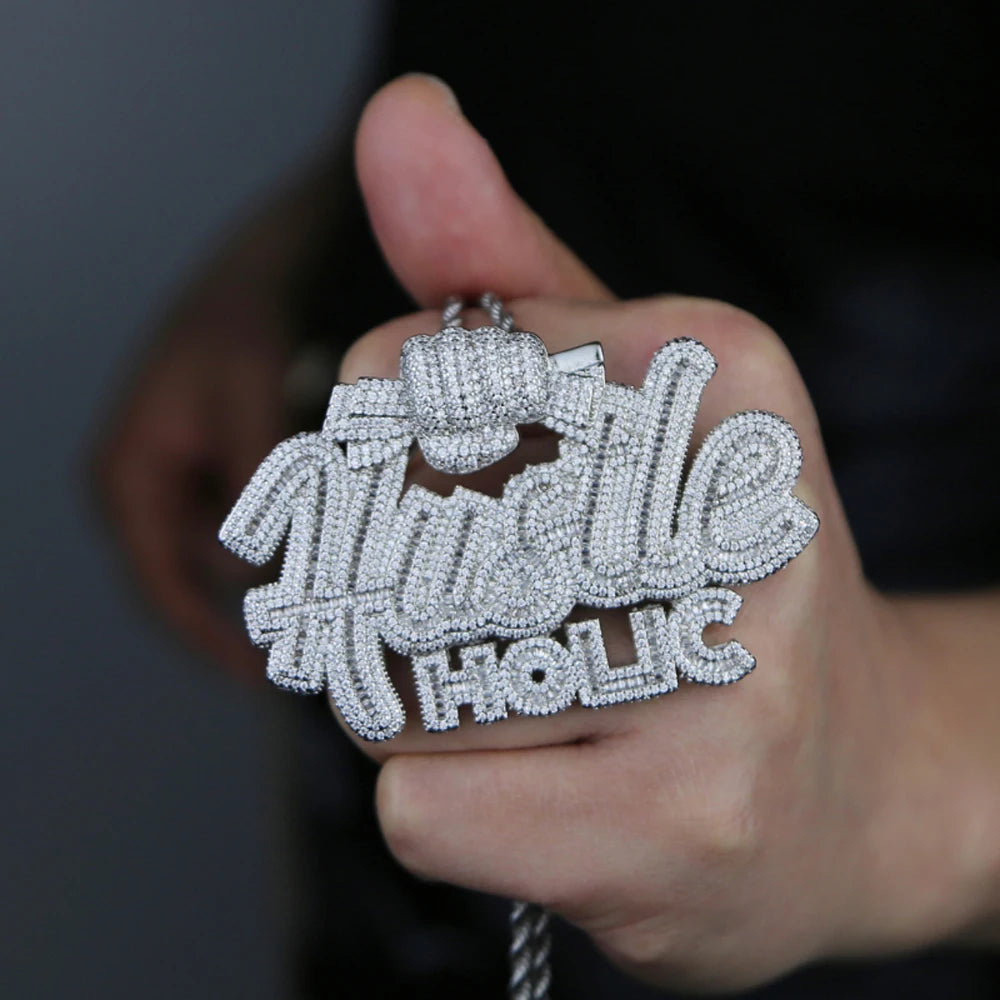 Hustle Holic Baguette Pendant - Different Drips