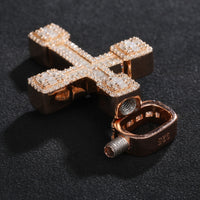 Thumbnail for S925 Moissanite Cross Pendant - Different Drips