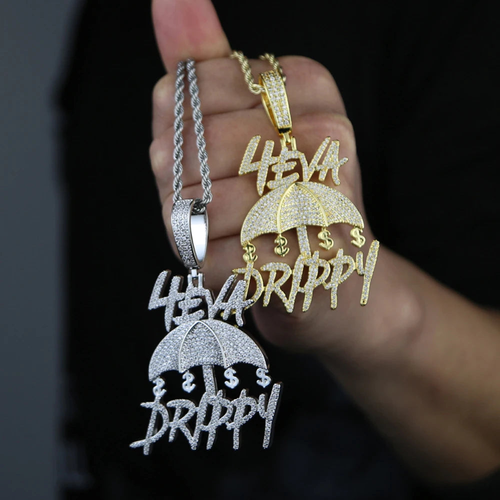 4Eva Drippy Umbrella Pendant - Different Drips