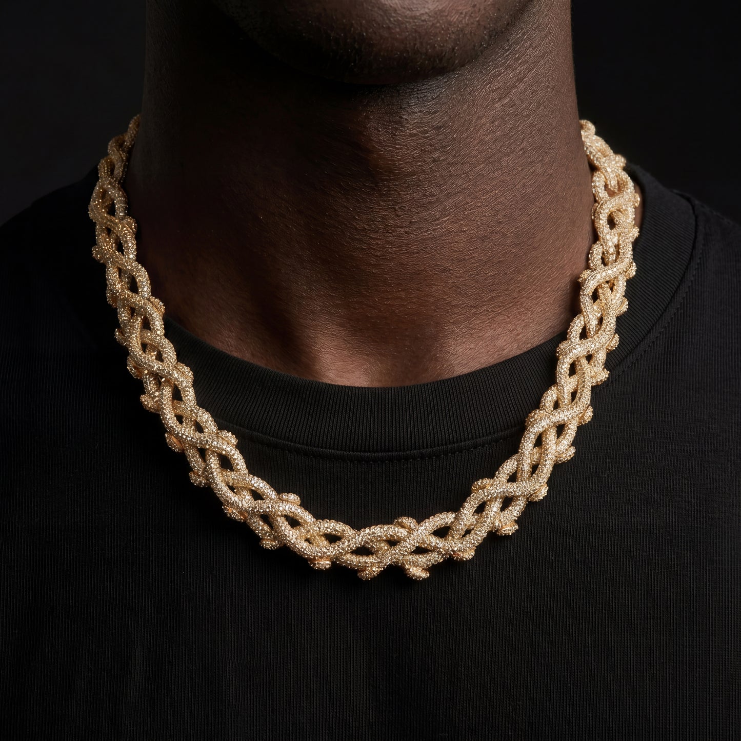 18mm Crown of Thorns Chain - Different Drips