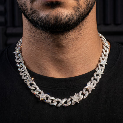 15mm Infinity Five Star Chain - Different Drips