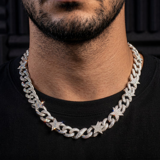 15mm Infinity Five Star Chain - Different Drips