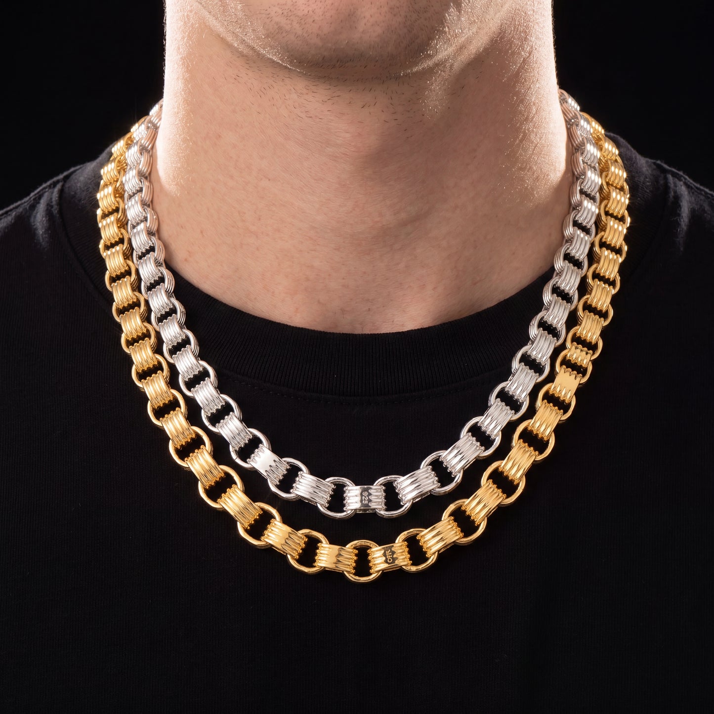 14mm Solid Classic Rolo Link Chain - Different Drips