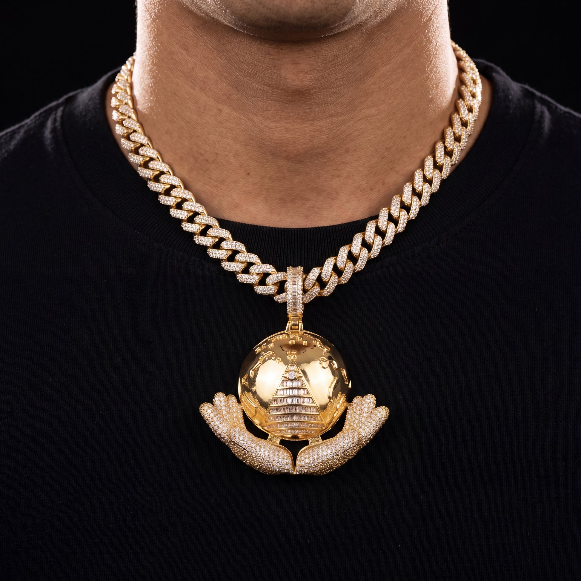 The World Is Yours Pendant - Different Drips
