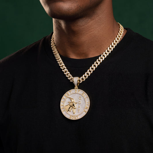 Circular GOAT Pendant