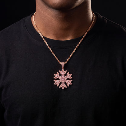 Snow Flake Pendant - Different Drips