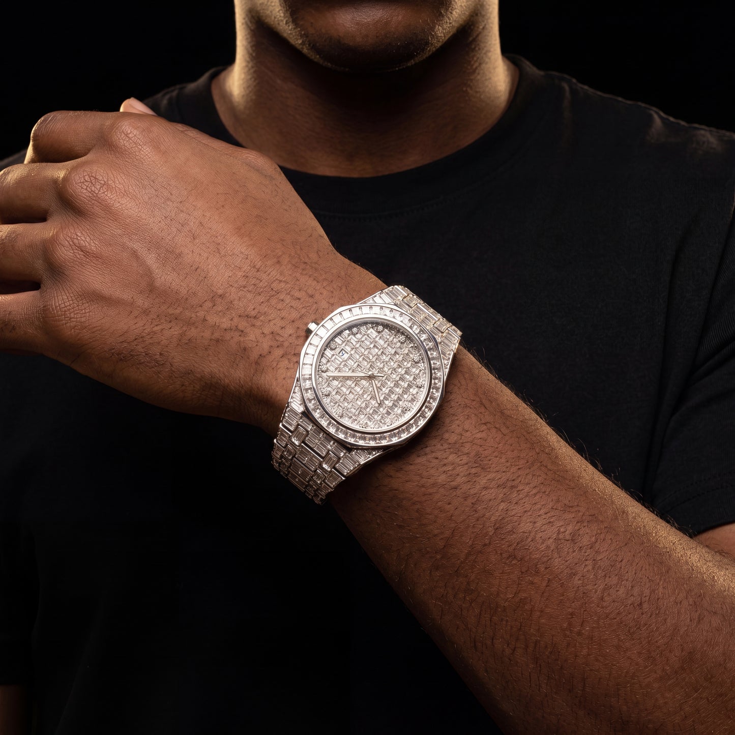 Fully Loaded Baguette Watch - Different Drips